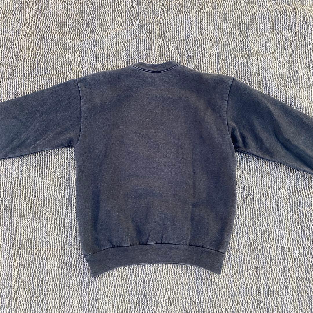 Dime ダークグレー クルーネック スウェット