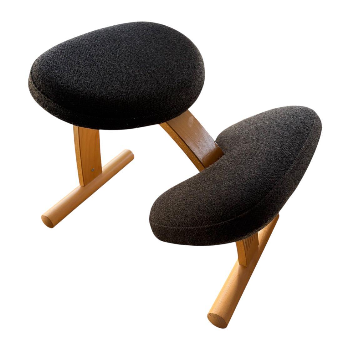 【極美品】Rybo リボ社 バランスイージー バランスチェア ブラウン