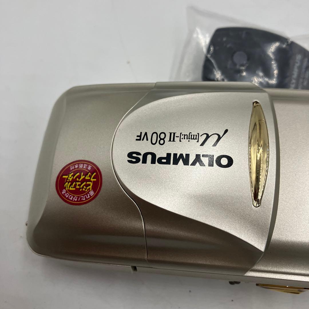 超美品　【完動品】OLYMPUS μ Ⅱ 80 VF コンパクトフィルムカメラ