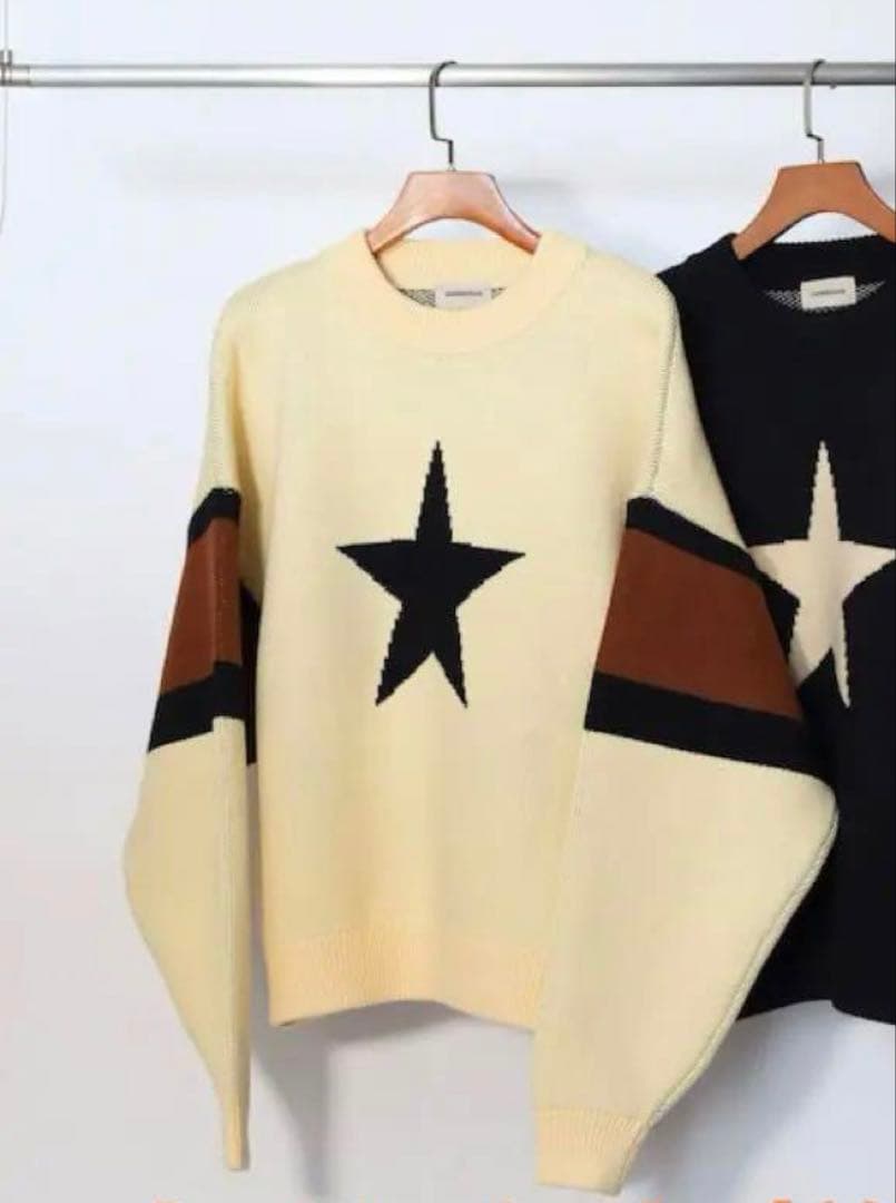 スターウォームセーターXL アンバーグリーム