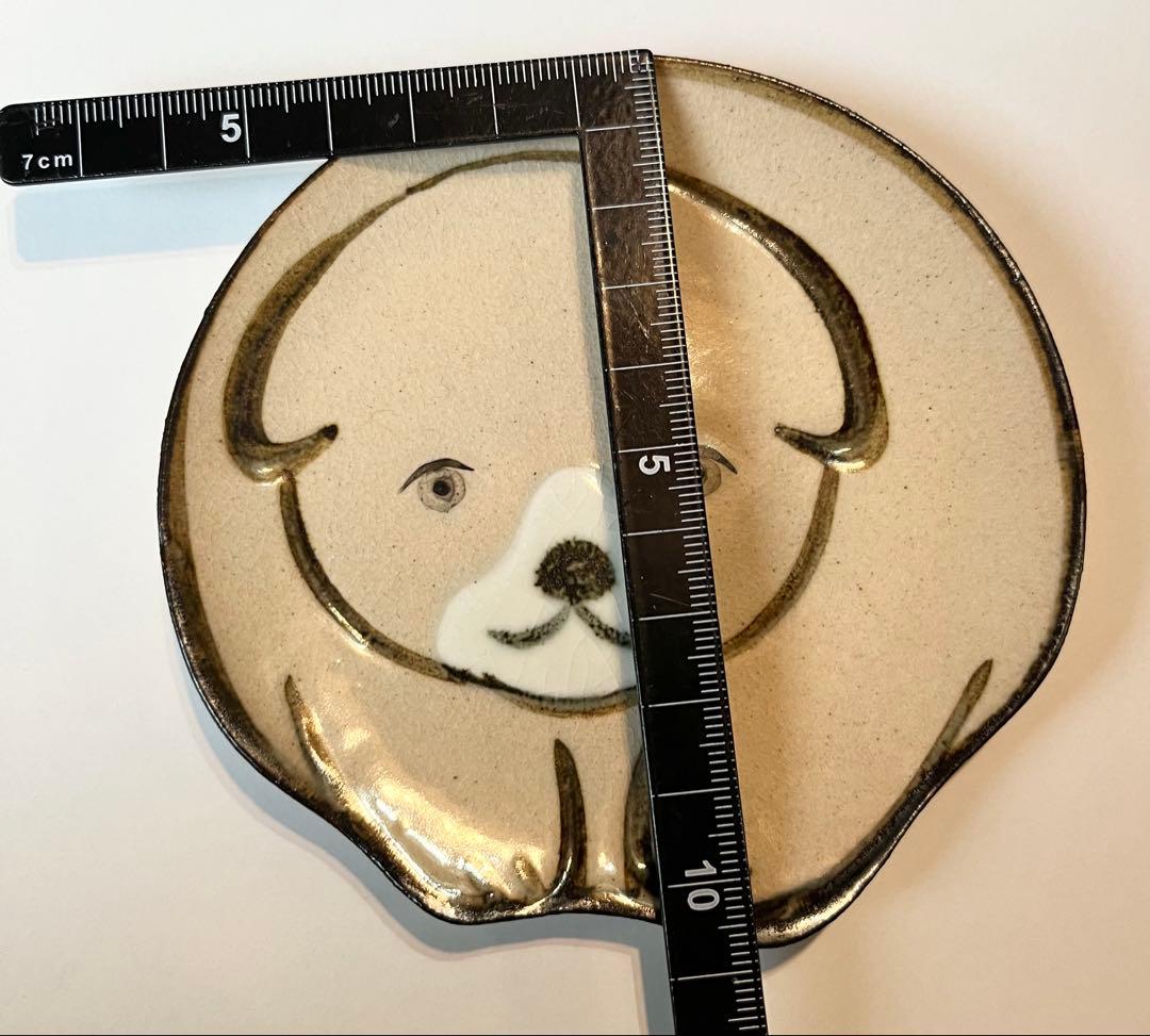 レア★六兵衛窯　未使用　仔犬小皿セット　神坂雪佳　中村芳中　清水焼　光琳画譜琳派