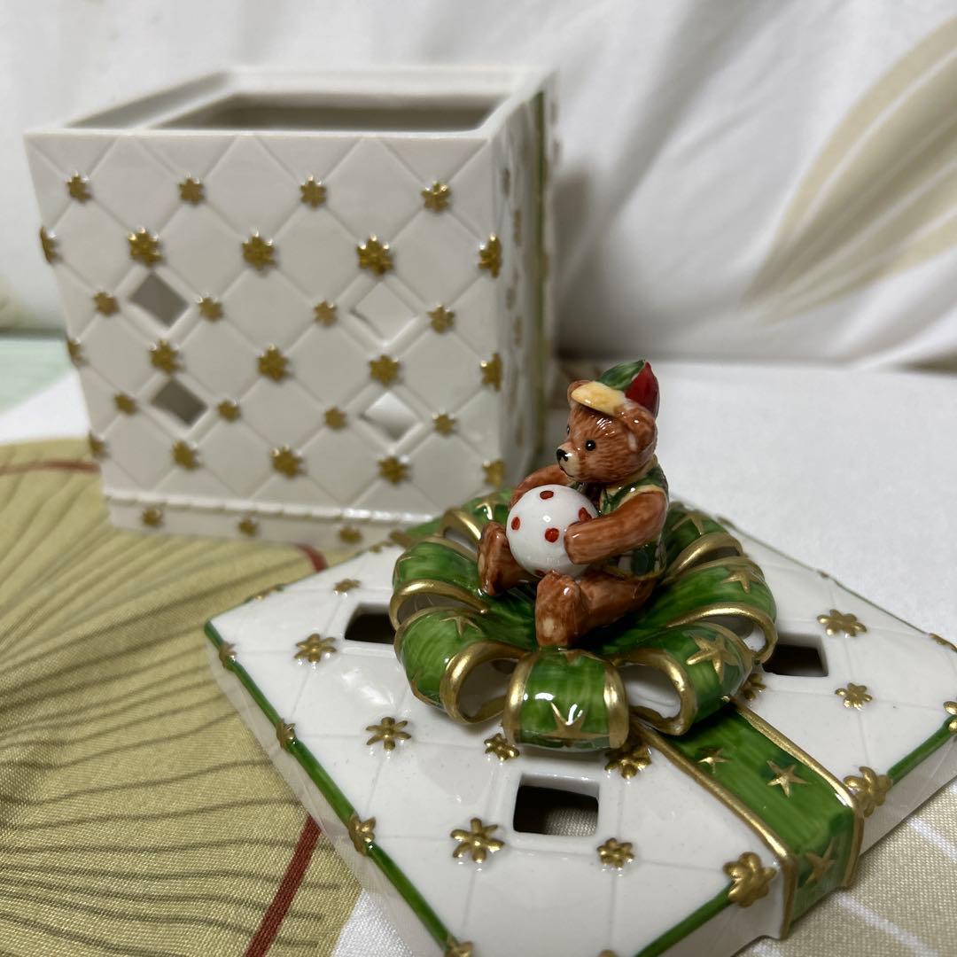 ビレロイ&ボッホ　クリスマス　トイズ　熊のギフトBOX