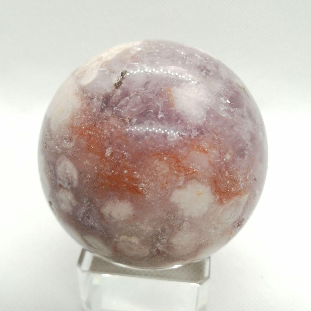 【新品】花束のよう模様とキラキラ結晶が楽しめるピンアメ　12-15