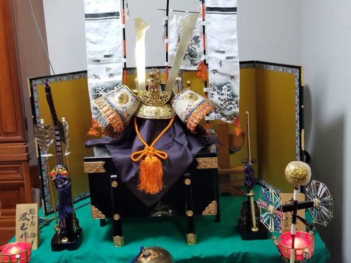 端午の節句 兜 飾り