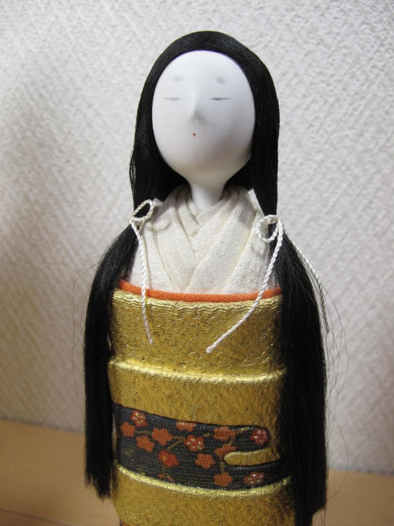 真多呂雛人形　立ち雛　真多呂　木目込み人形　昭和58年真弓作