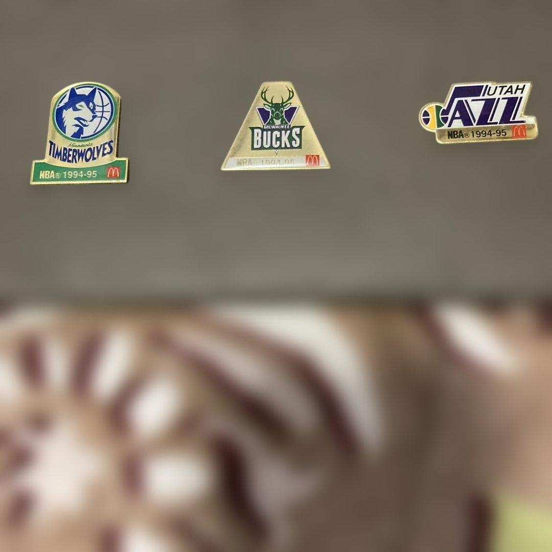 NBA 1994-95 チームロゴピンバッジセット