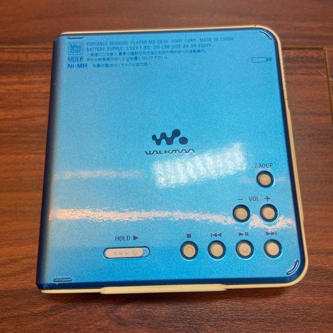 SONY MDウォークマン MZ-E630 MDプレーヤー 3844