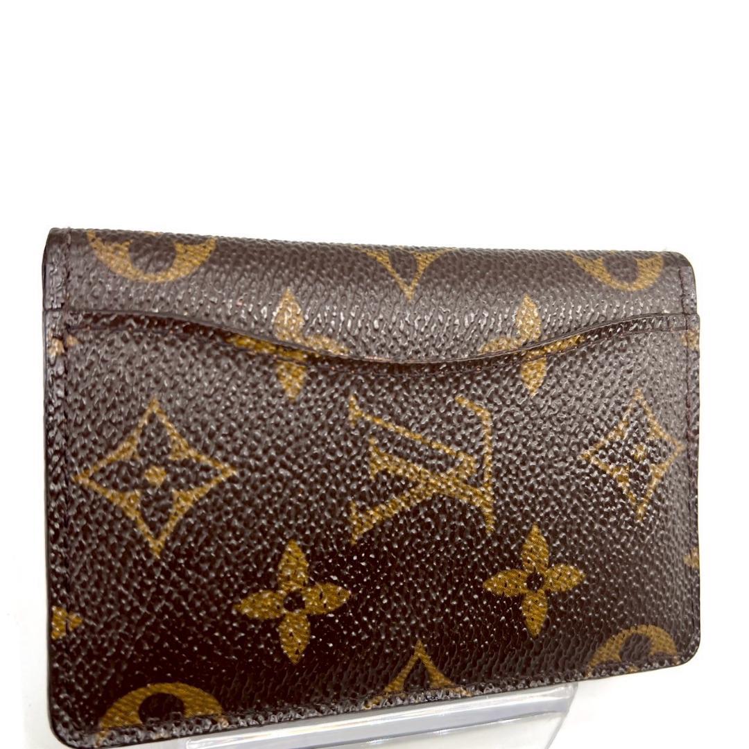 【美品】ルイヴィトン 名刺入れ オーガナイザードゥポッシュ モノグラム