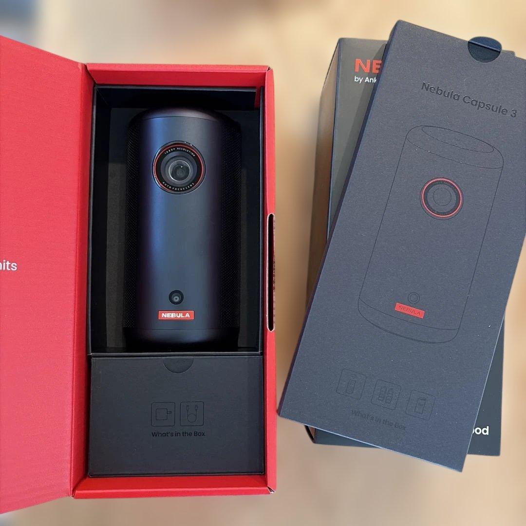 Anker ネビュラ Capsule 3 プロジェクター　スタンドセット