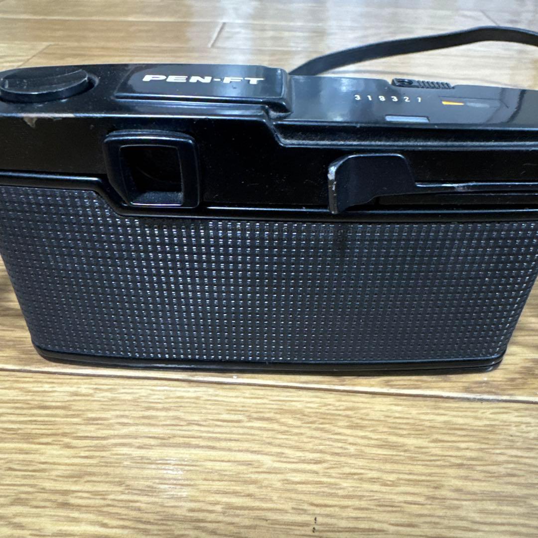 OLYMPUS PEN FT ブラック フィルムカメラ ZUIKOレンズ2本付