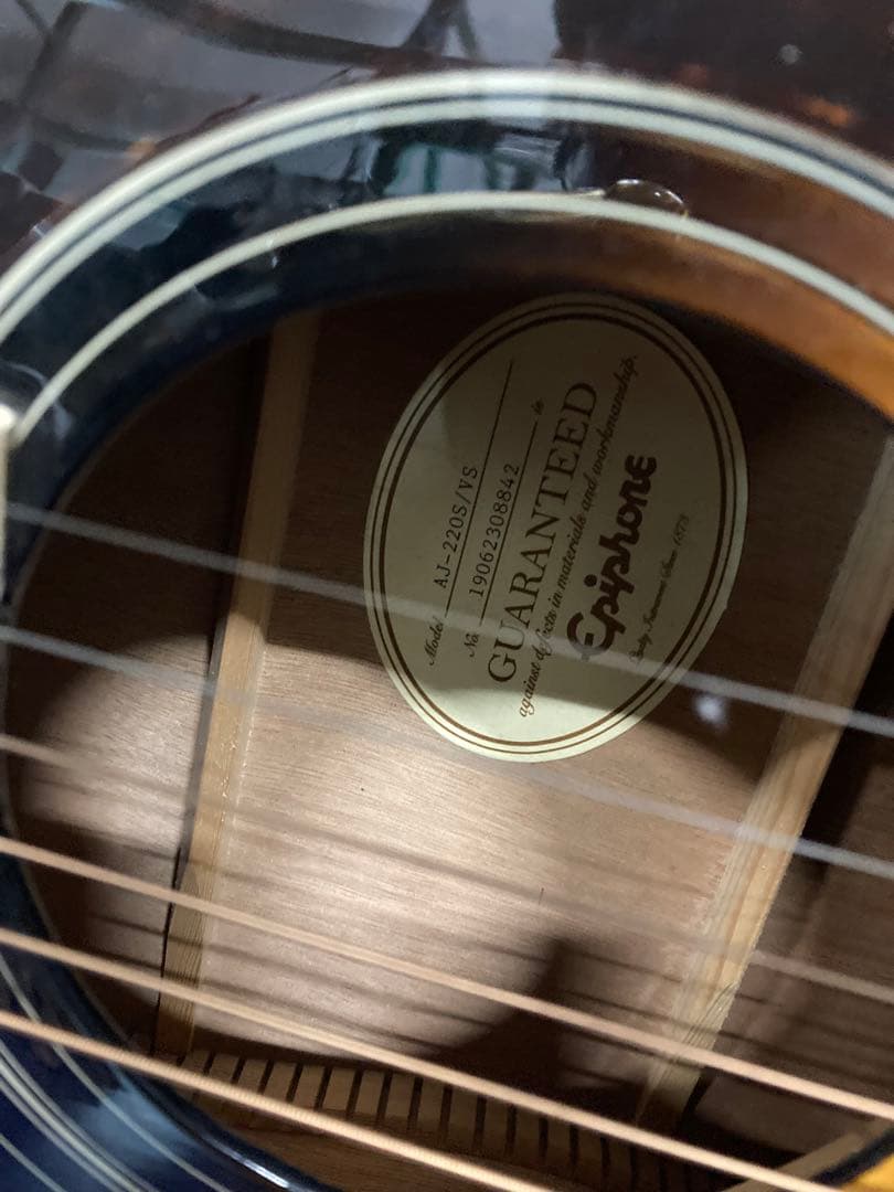epiphone AJ-220S/VS エピフォン ギター