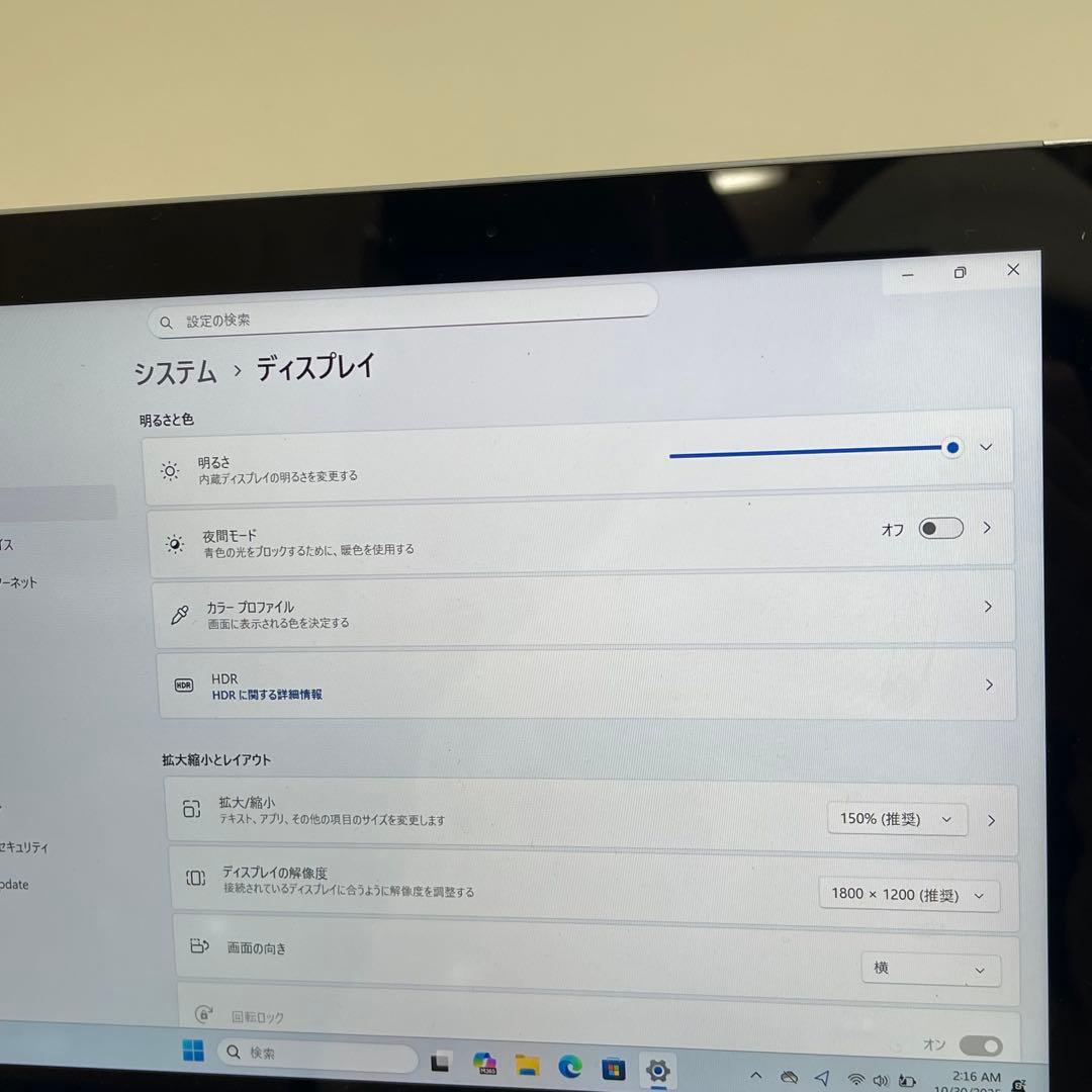 Windowsタブレット本体 #393 Microsoft Surface Go Pentium Office