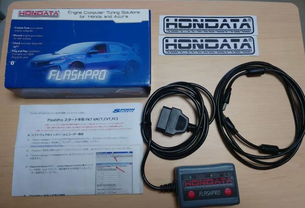 SPOON HONDATA FlashPro　FK7　FC1　シビック