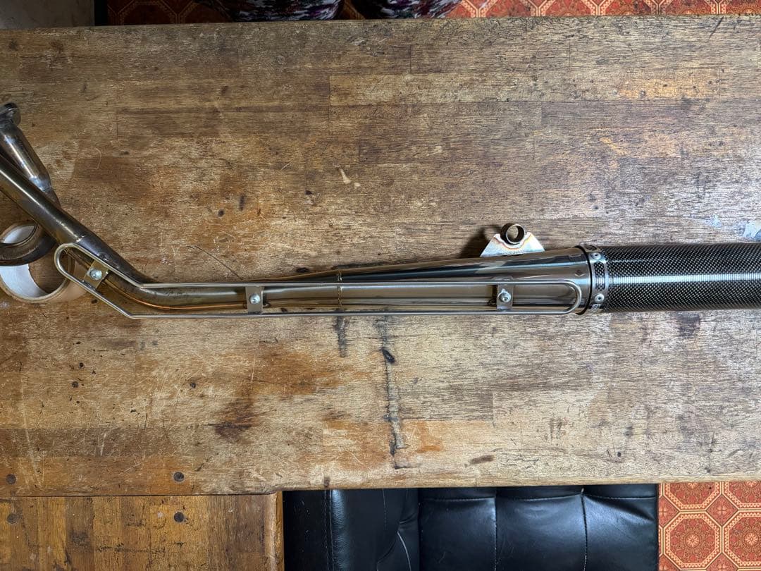 ハンターカブJA65 SP忠男 ピュアスポーツカーボンマフラー