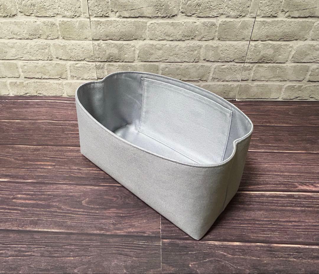 りま　バッグインバッグ　オーガナイザー　㉔ライトグレー　②アイボリー