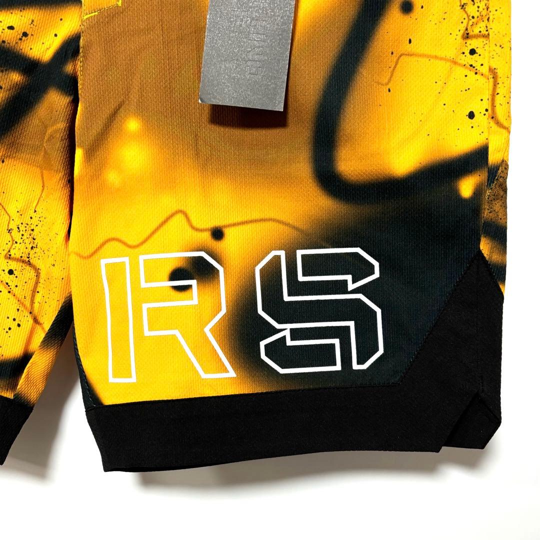 新品 ラッセルノ ゴルフ ロゴ ストレッチ ショーツ スプレー オレンジ L 5