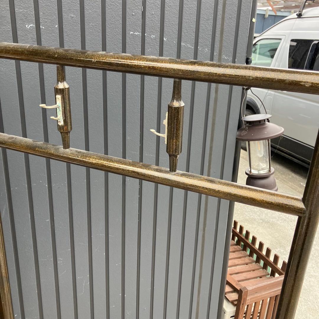 昭和レトロ 和風 漆塗り 衣桁 衣紋掛け 古道具 ハンガーラック 和家具 着物