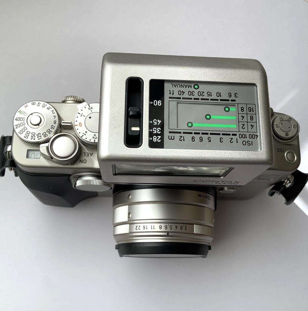【極美品】CONTAX TLA200 Silver G1 G2 Tested