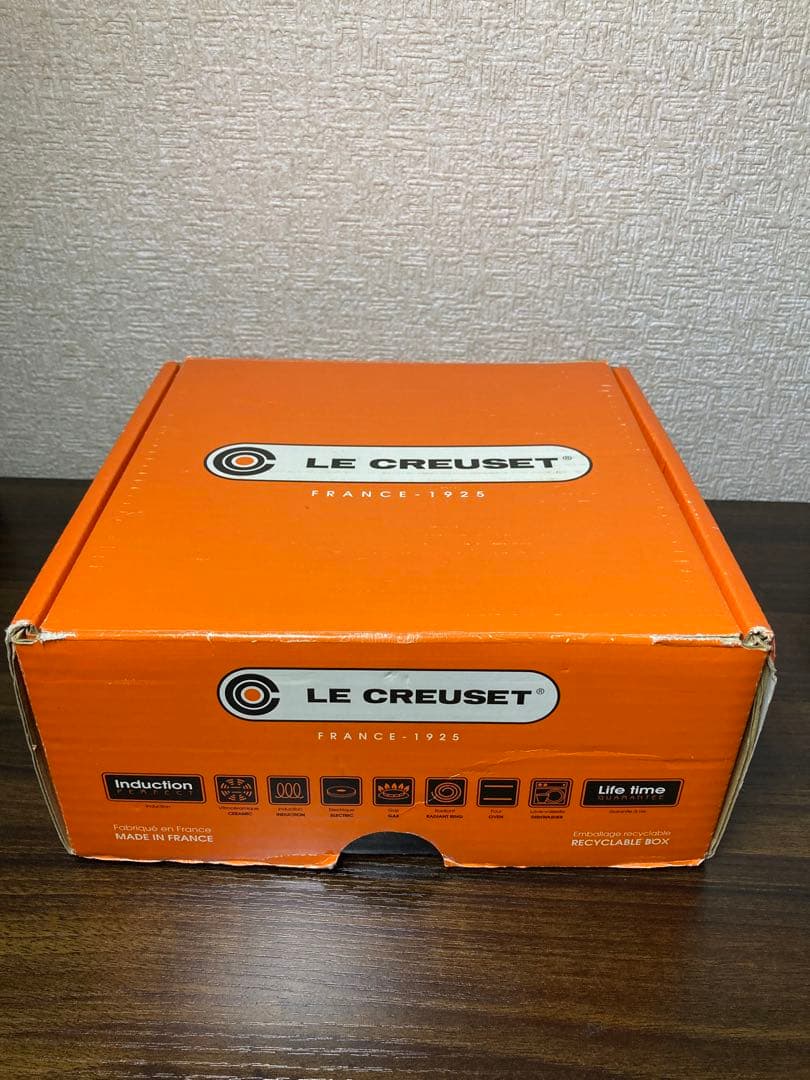 レア　廃盤　ルクルーゼ ココットフルール　パウダーブルー　新品未使用品