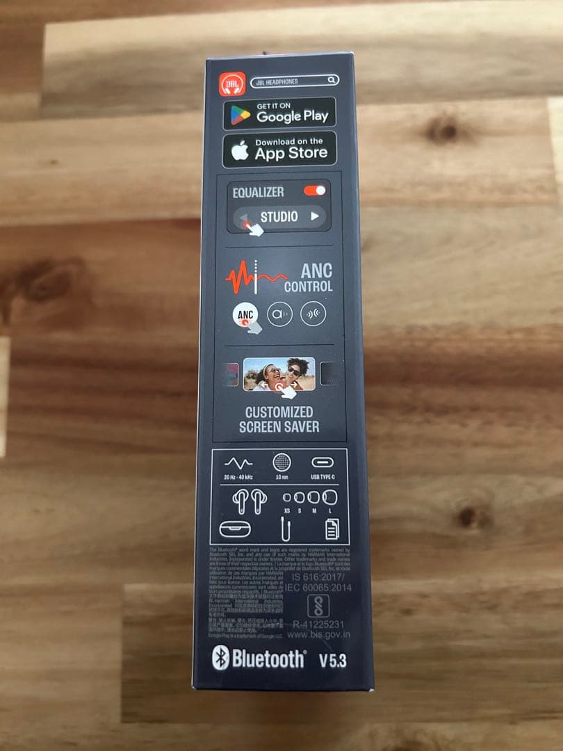 JBL LIVE BEAM 3 ワイヤレスイヤホン　ブラック　美品