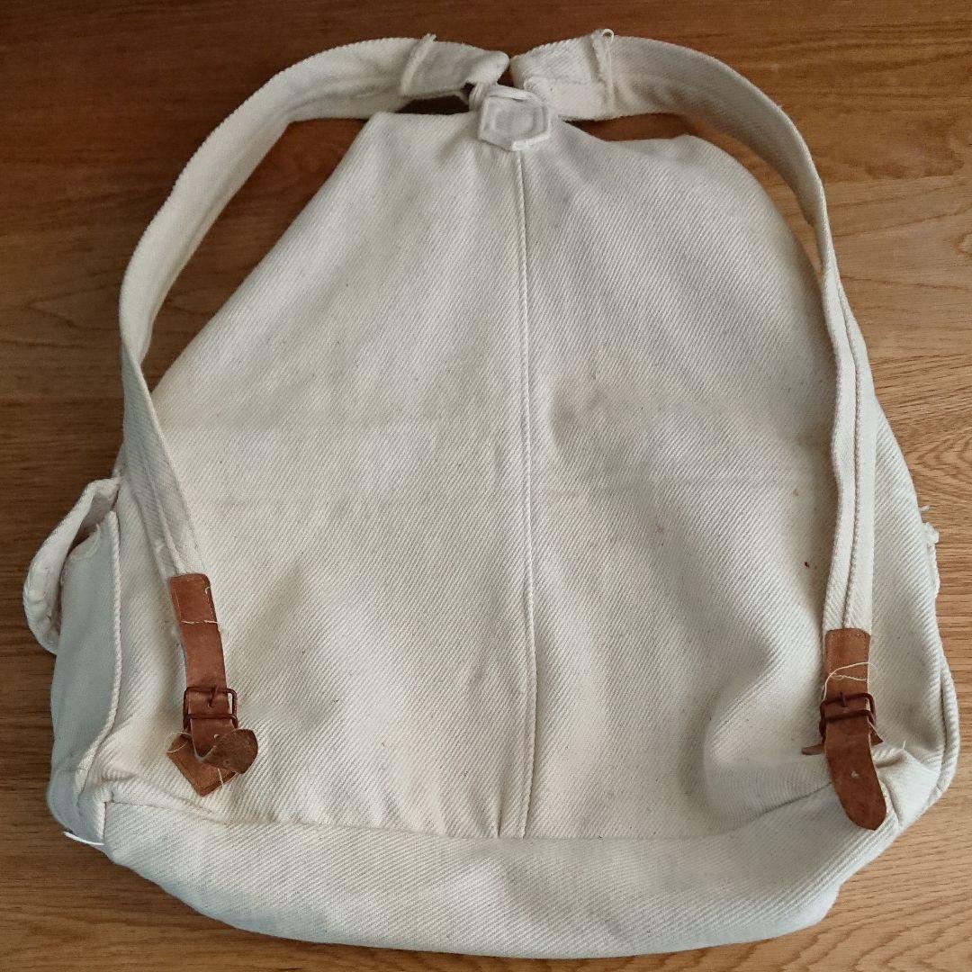 昭和(戦時中)帆布リュック