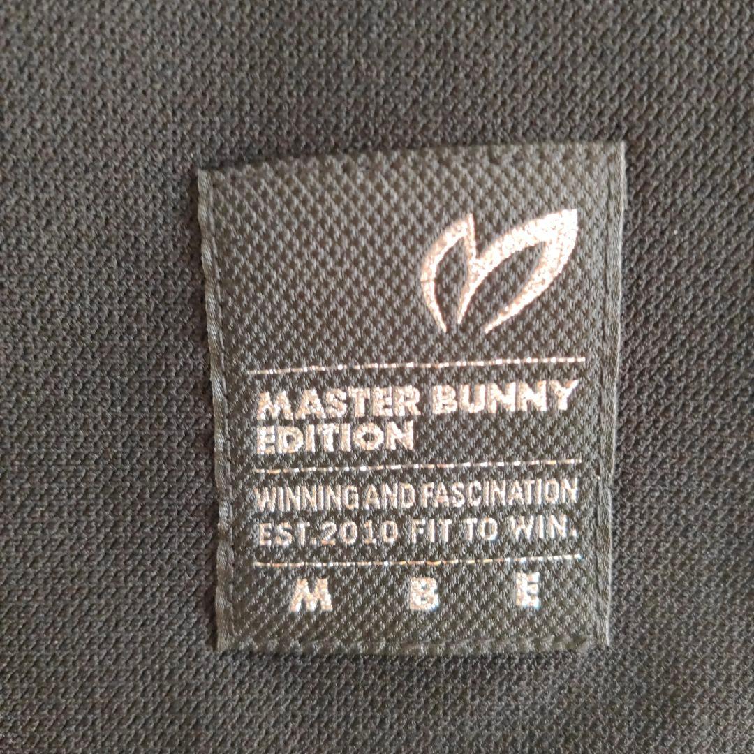 新品タグ美MASTER BUNNY EDITION長袖モックネックカットソー2黒