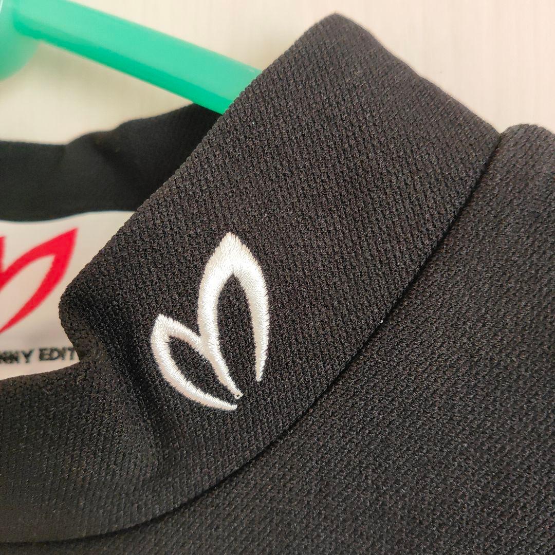 新品タグ美MASTER BUNNY EDITION長袖モックネックカットソー2黒