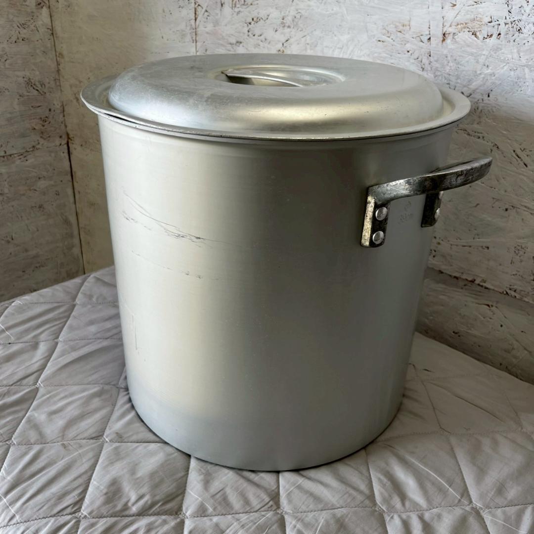 アルミ製 寸胴鍋 39cm 両手鍋 アルミ鍋 厨房 厨房機器 店舗 A0534