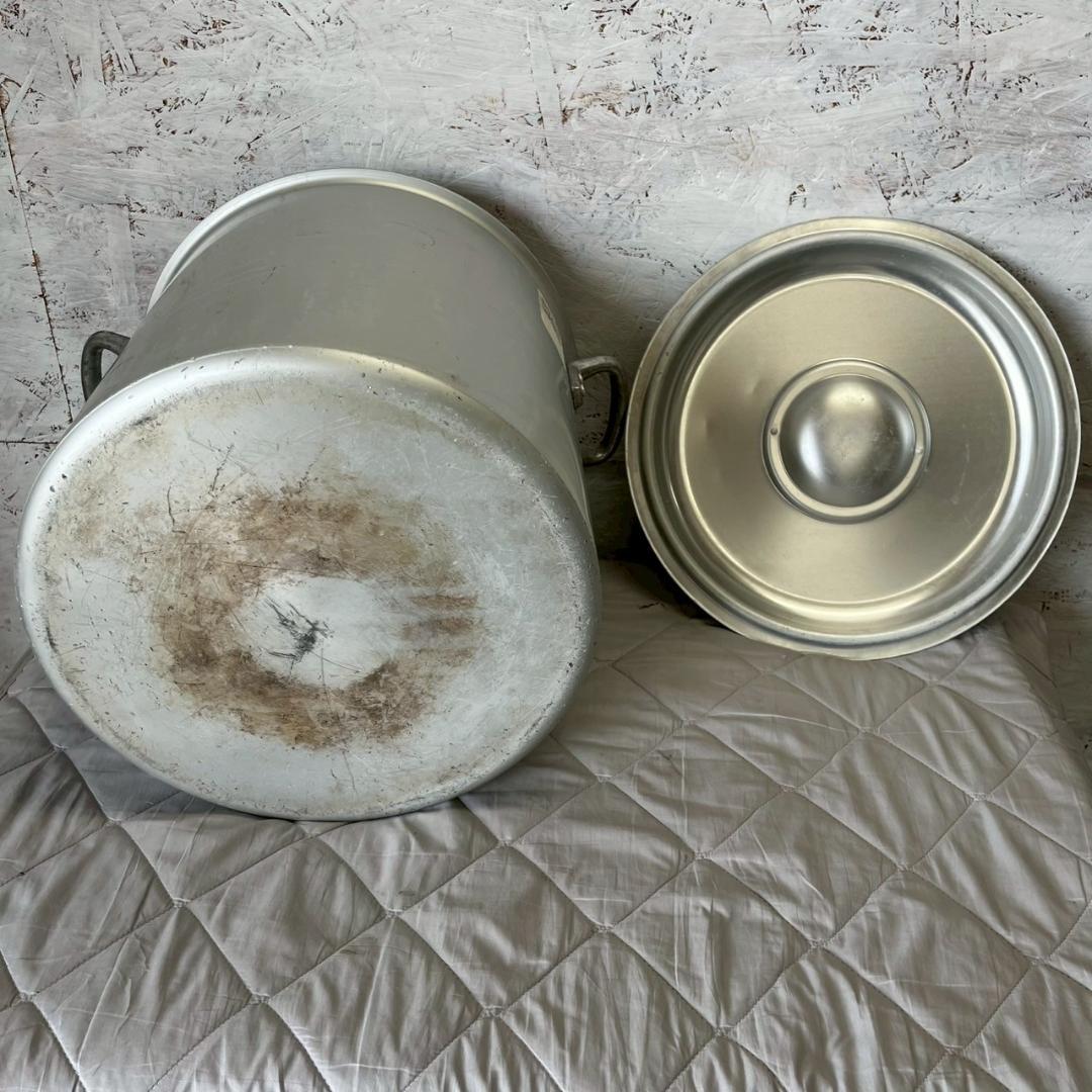 アルミ製 寸胴鍋 39cm 両手鍋 アルミ鍋 厨房 厨房機器 店舗 A0534