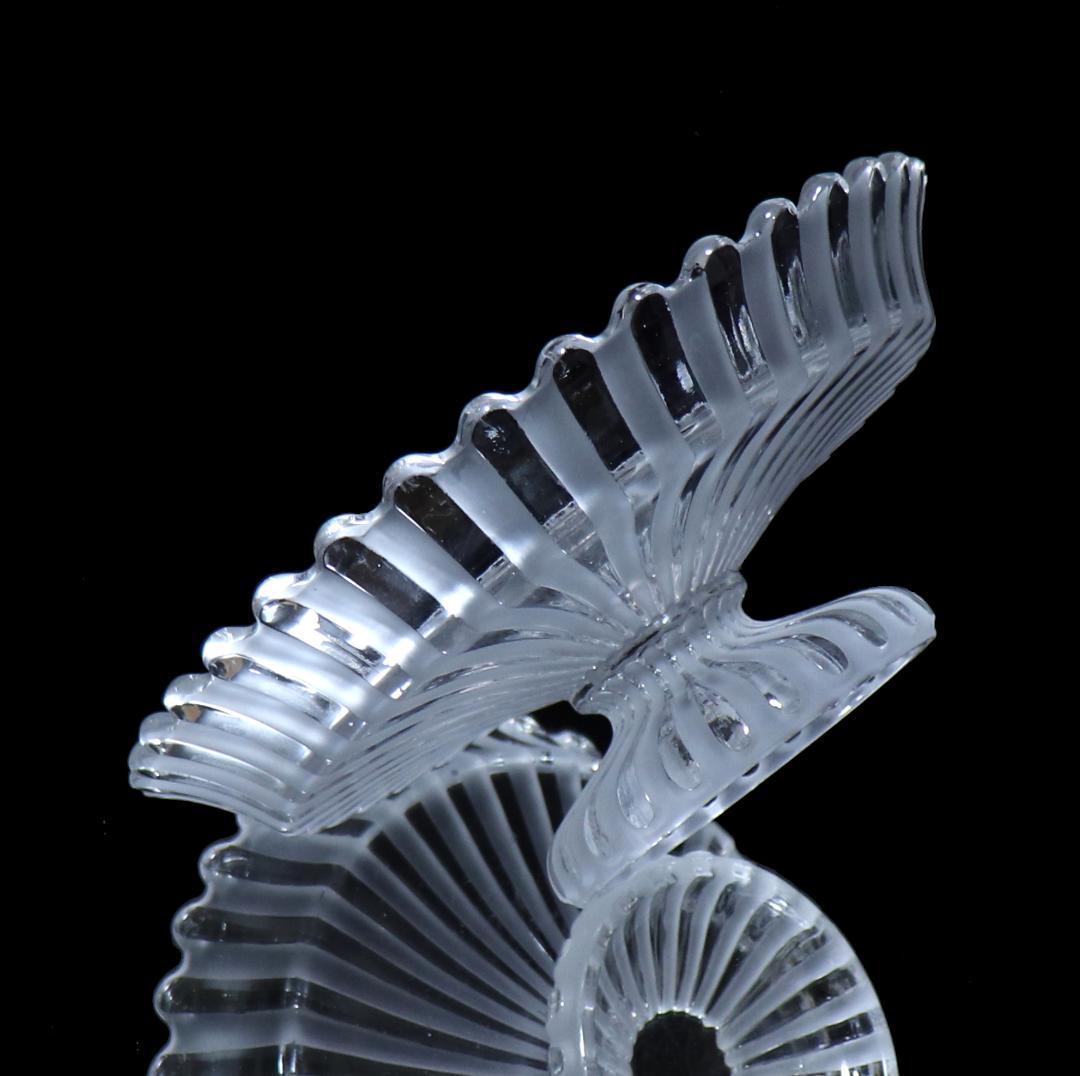 オールド・バカラ 稀少 艶消し加工 大型 コンポート コート・アルテルネ・デポリ