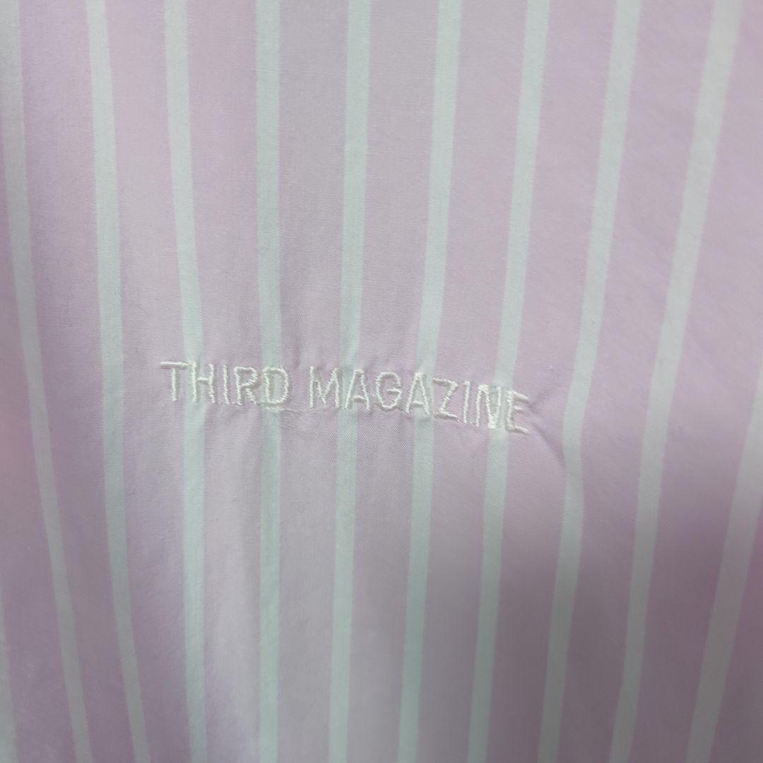 サードマガジン☆クレイジーパターンストライプシャツ