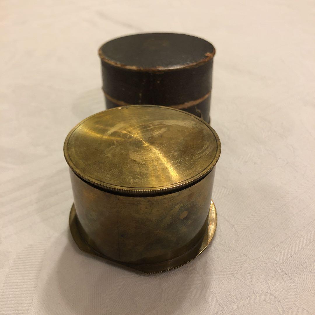 フランス　アンティーク　真鍮目覚まし