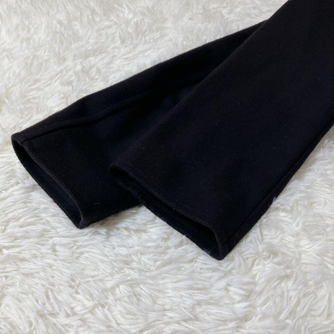 美品 現行 グローバーオール gloverall ピーコート 黒 M ウール