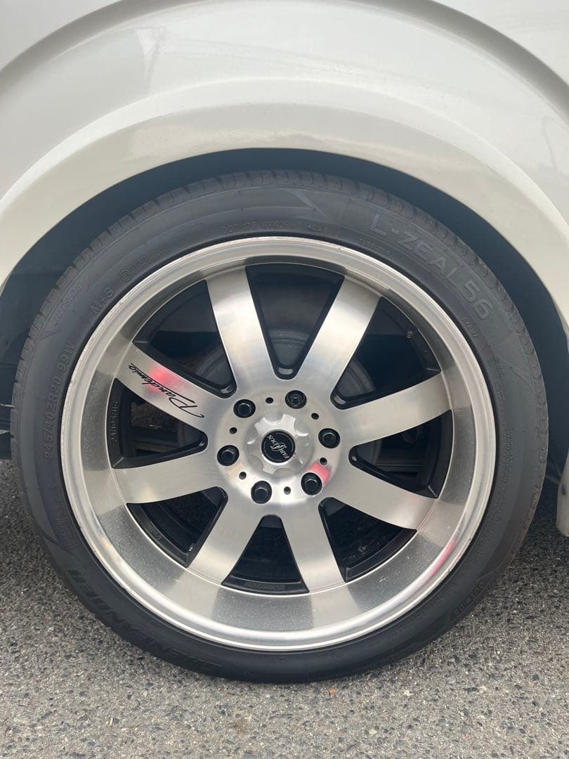 ファブレス 20インチ ホイール ハイエース