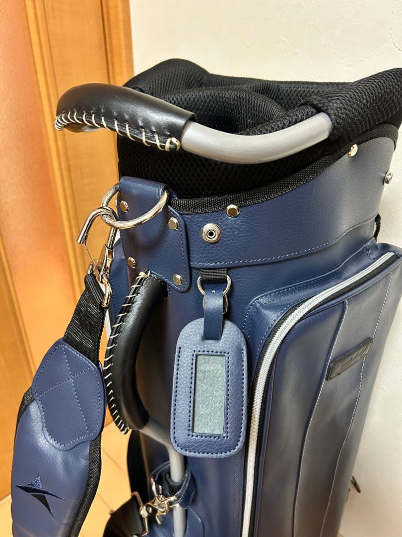 アクセル AXCB-18353LT 9型 キャディバッグ　ネイビー