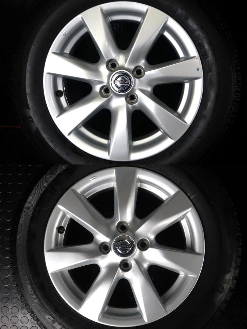 日産純正 E12ノート 21年製 BSスタッドレス 185/65R15 ティーダ