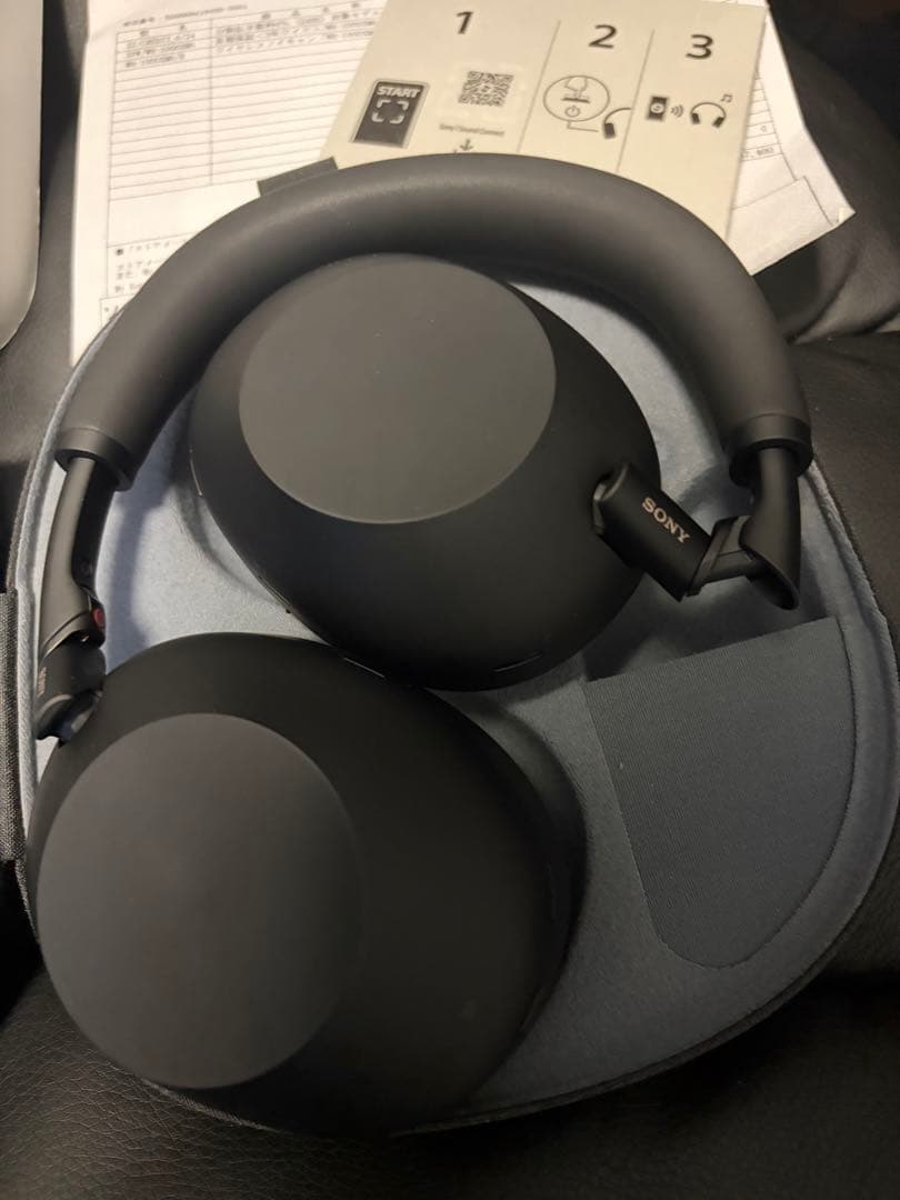 【ほぼ新品】SONY WH-1000XM6 ワイヤレスヘッドホン　ワイド3年保証