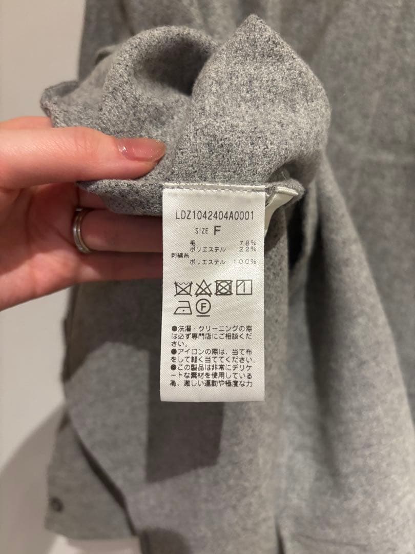 ラウンジドレス　シャツ