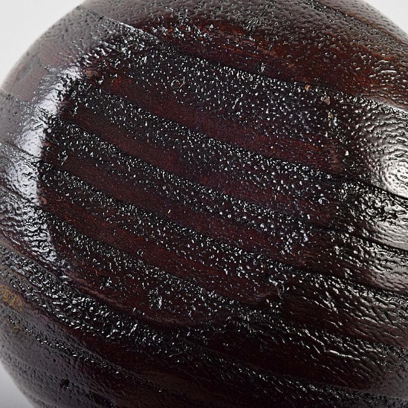 茶道具　桐製内金溜　棗　茶器　仕覆・時代箱付　V　R8643