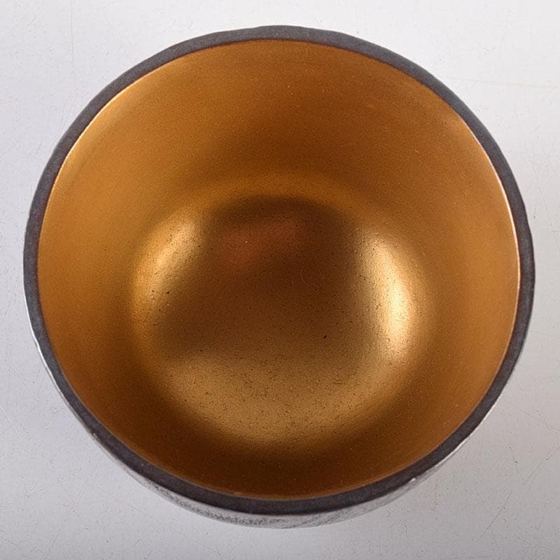 茶道具　桐製内金溜　棗　茶器　仕覆・時代箱付　V　R8643