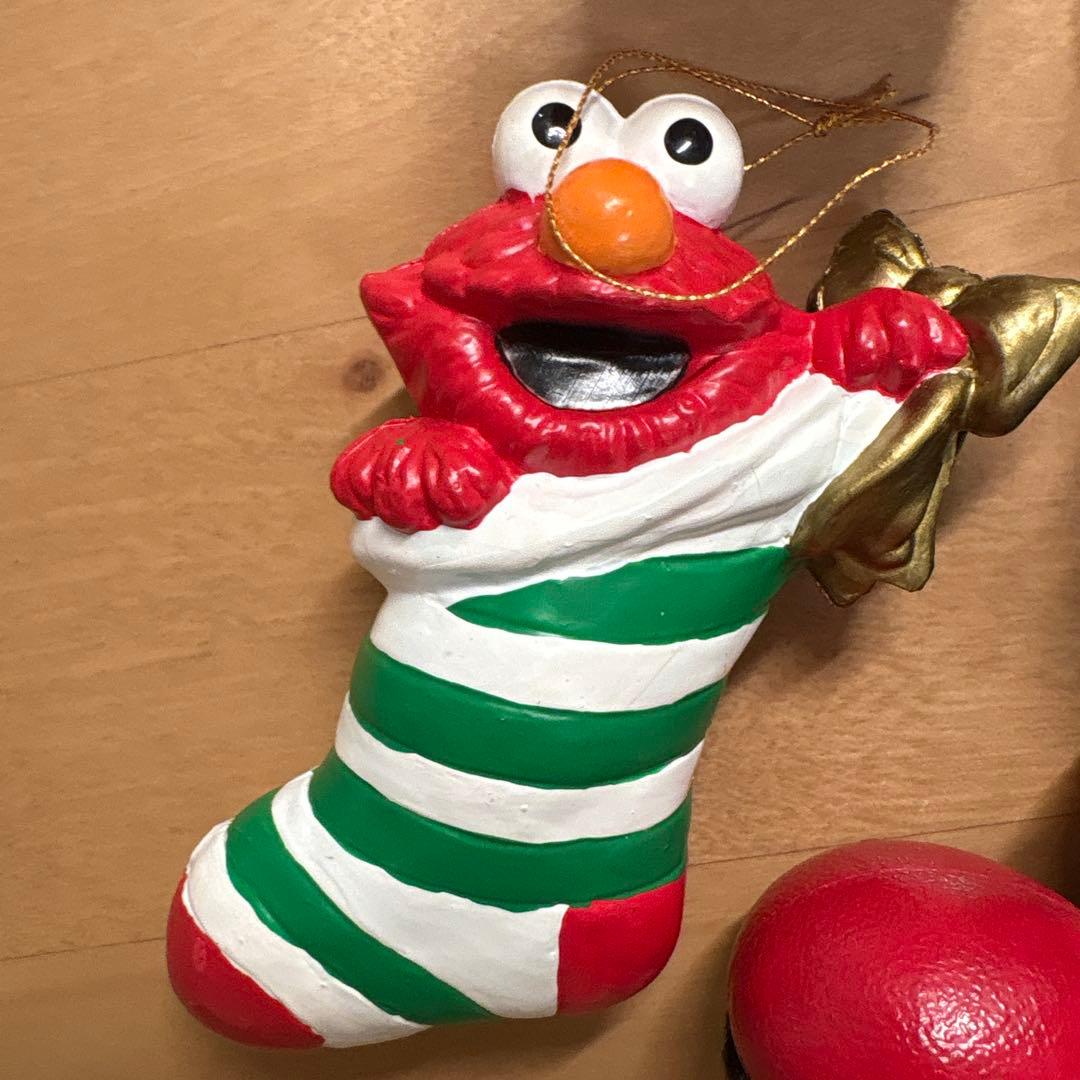 新品 セサミストリート クリスマス オーナメント 7体全セット