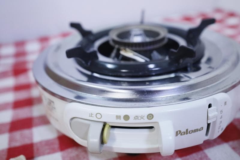 ◆パロマガス炊飯器PR-100NS-NSP◆プロパン用◆5合炊き◆フッ素樹脂加工