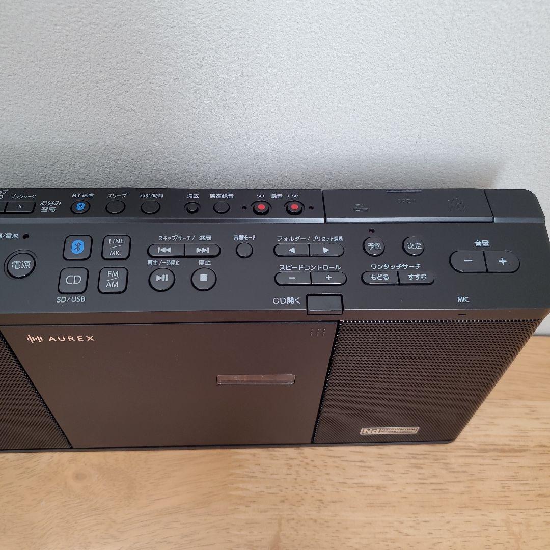 東芝 AUREX オーレックス SD／USB／CDラジオ TY-ANX3K