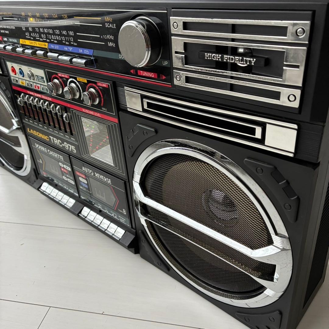 当時物　LASONIC[ラソニック] TRC-975 ラジカセ