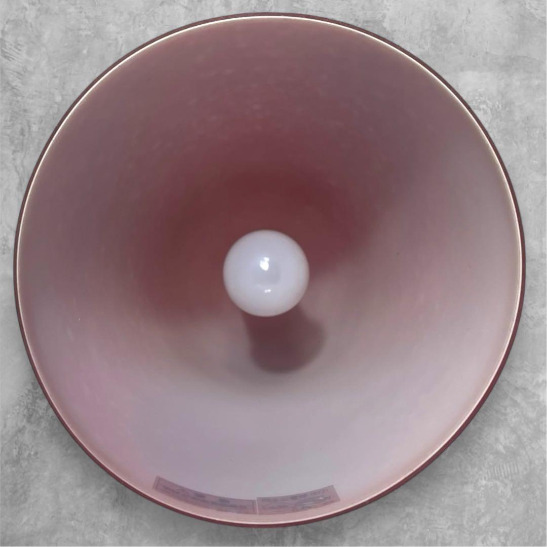 MAXRAY グラスランプ ペンダントライト 赤・黄 全4個まとめセット