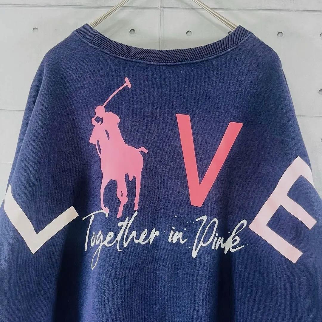 【激レア】 ラルフローレン ピンクポニー 刺繍 20周年トレーナー　即完売