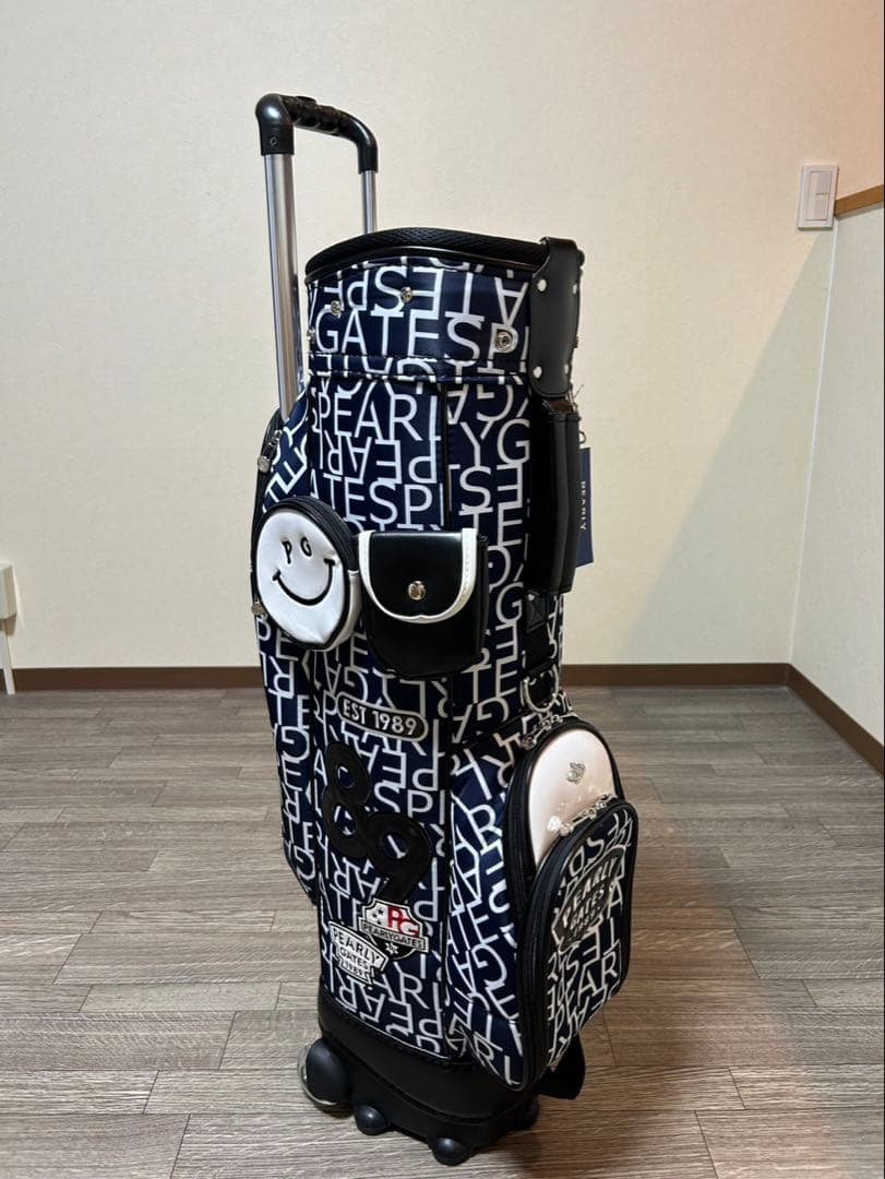 PEARLY GATES PG89 キャリー付キャディバッグ 未使用品　タグ付