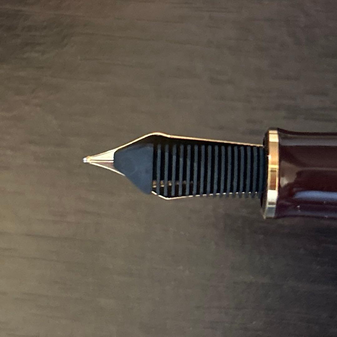 Pelikan ペリカン 万年筆 スーべレーン M800 バーントオレンジ EF