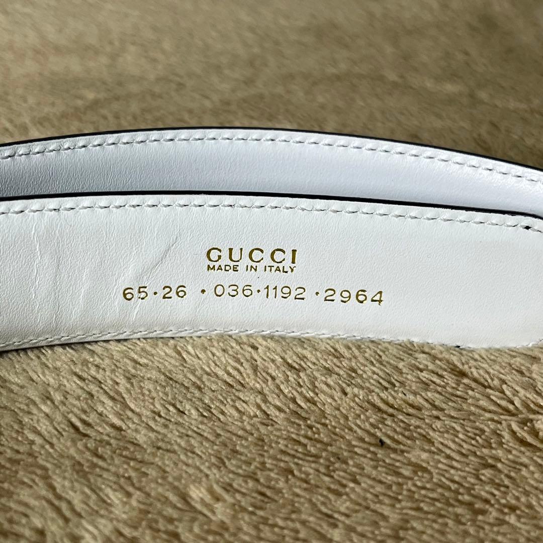 グッチ GUCCI Gバックル シルバー金具 レザーベルト
