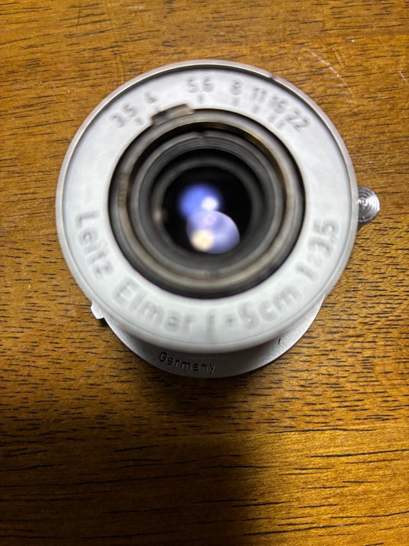 ライカ 赤Leica Elmar 5cm 50mm F3.5 Lマウント